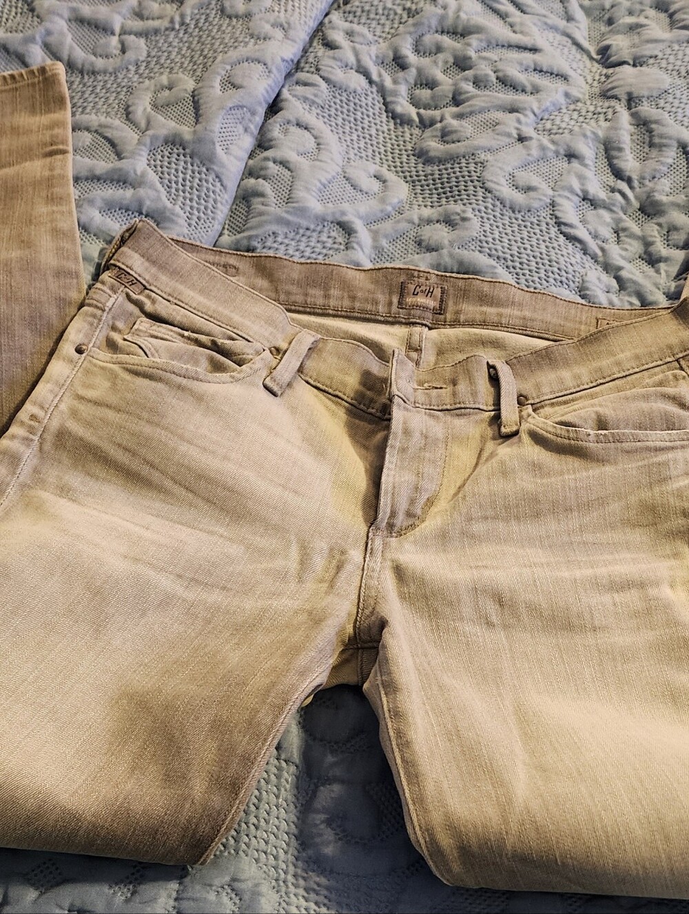 Light Beige Women's Jeans - Classic Casual Fit